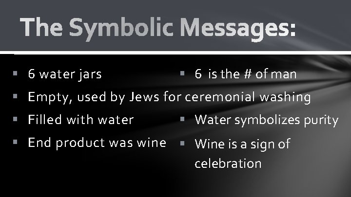 § 6 water jars § 6 is the # of man § Empty, used § 6 water jars § 6 is the # of man § Empty, used