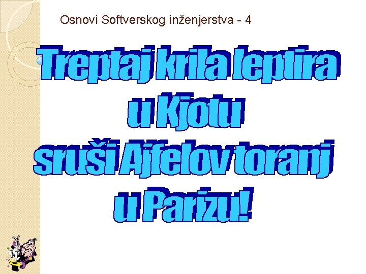Osnovi Softverskog inženjerstva - 4 