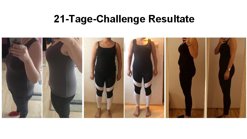 21 -Tage-Challenge Resultate 