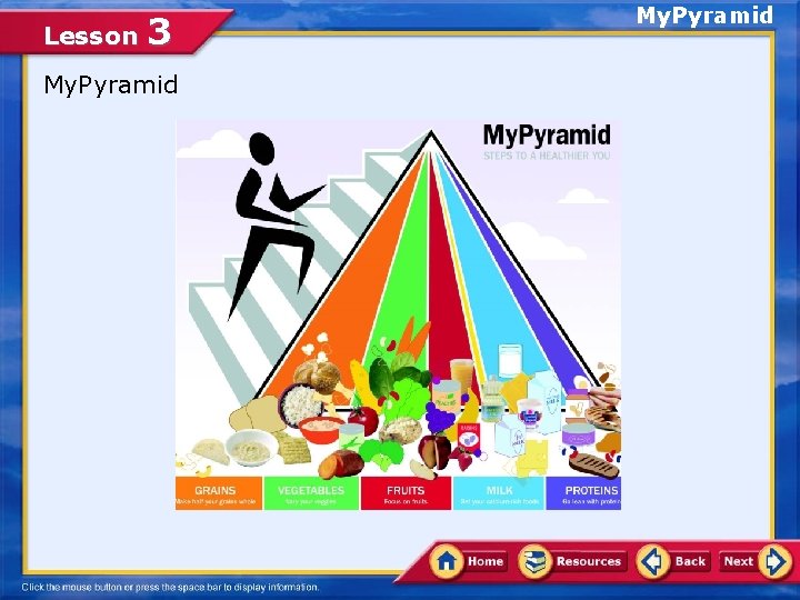 Lesson 3 My. Pyramid 