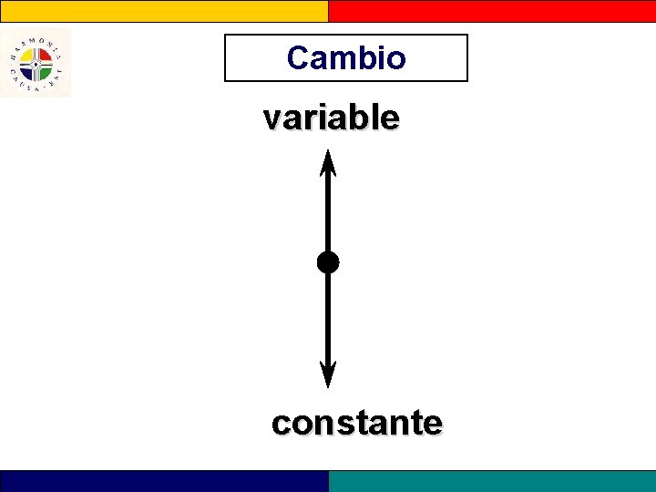 Cambio variable constante 