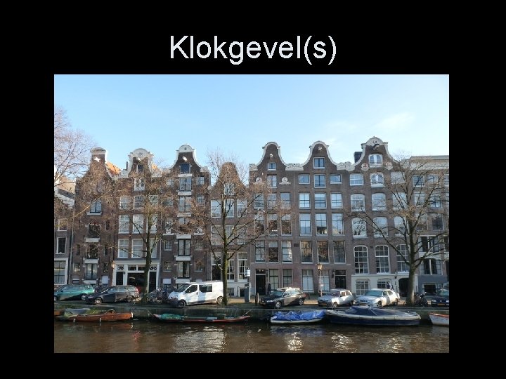 Klokgevel(s) 