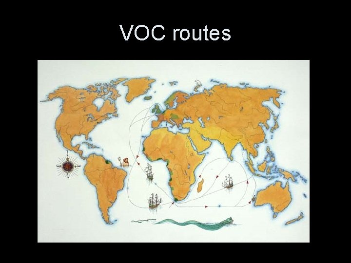 VOC routes 