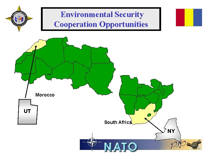Environmental Security Cooperation Opportunities Morocco UT South Africa NY 