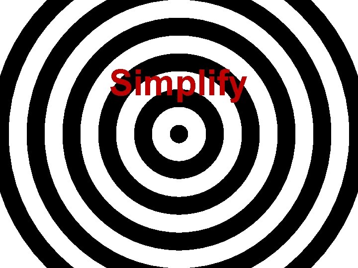 Simplify 