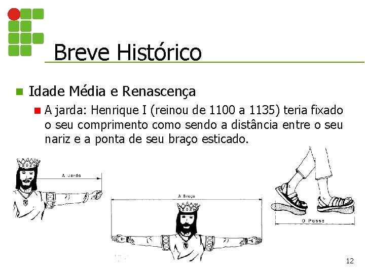 Breve Histórico n Idade Média e Renascença n A jarda: Henrique I (reinou de Breve Histórico n Idade Média e Renascença n A jarda: Henrique I (reinou de