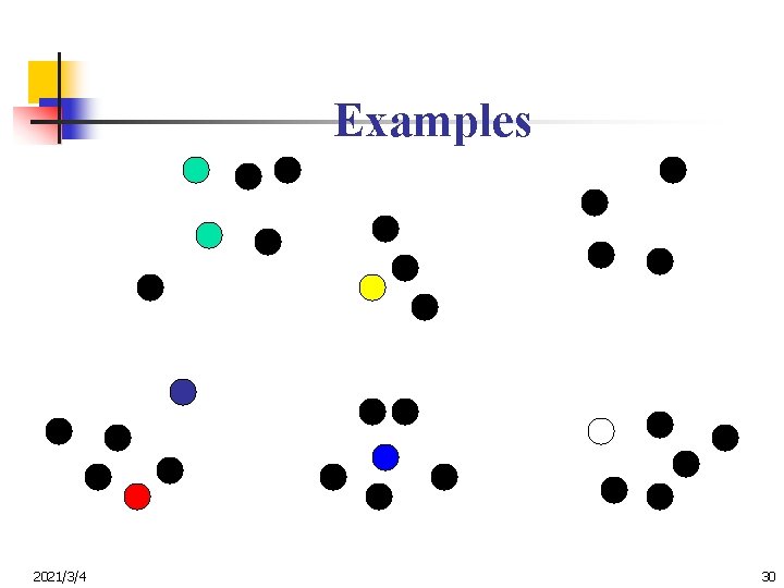 Examples 2021/3/4 30 