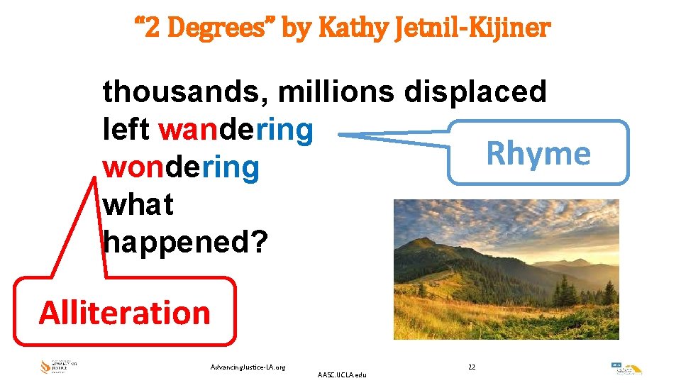 “ 2 Degrees” by Kathy Jetnil-Kijiner thousands, millions displaced left wandering Rhyme wondering what “ 2 Degrees” by Kathy Jetnil-Kijiner thousands, millions displaced left wandering Rhyme wondering what