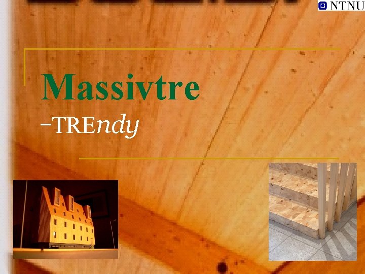 Massivtre -TREndy 