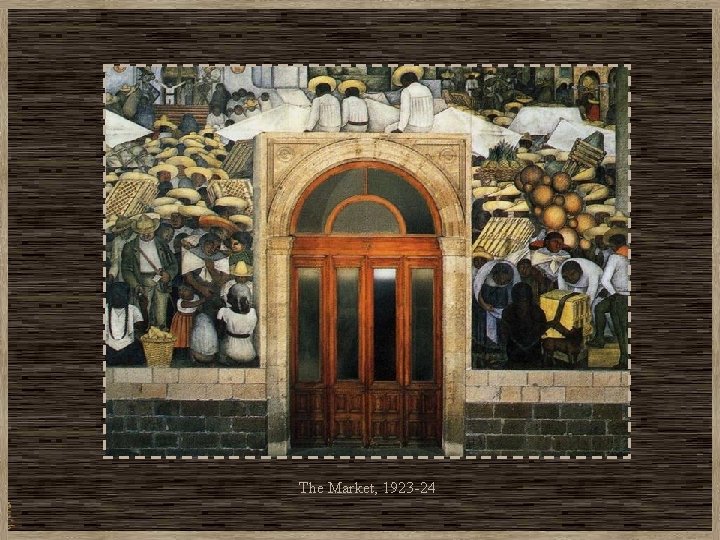 The Market, 1923 -24 
