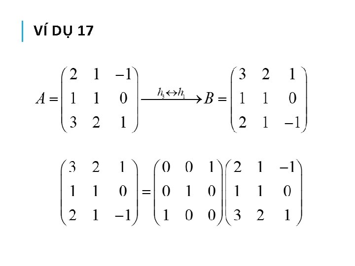 VÍ DỤ 17 