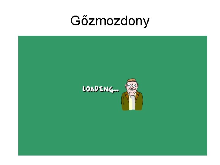 Gőzmozdony 