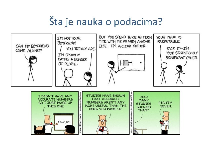 Šta je nauka o podacima? 
