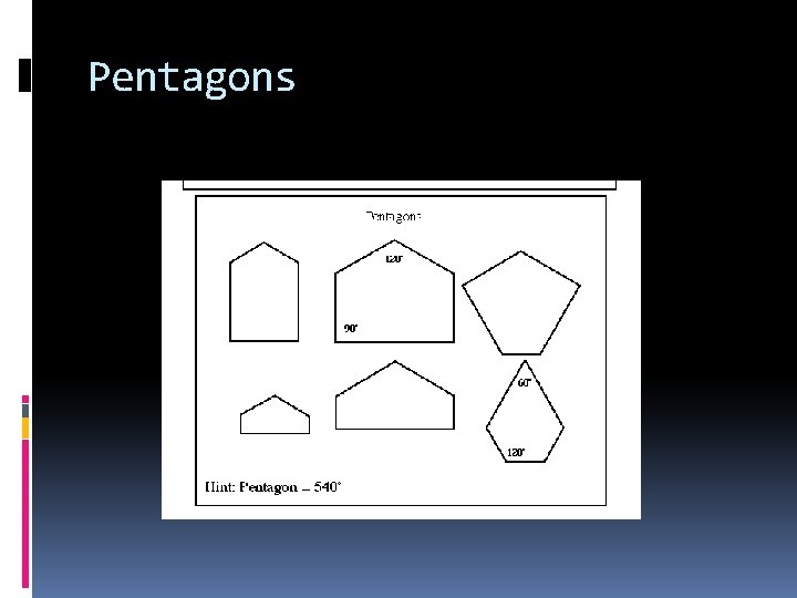 Pentagons 