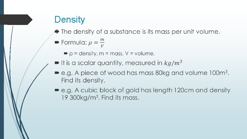 Density 