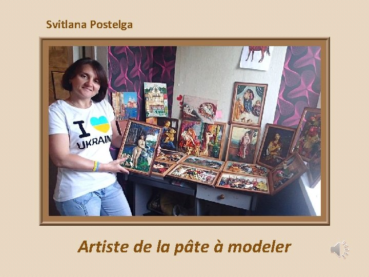 Svitlana Postelga Artiste de la pâte à modeler 