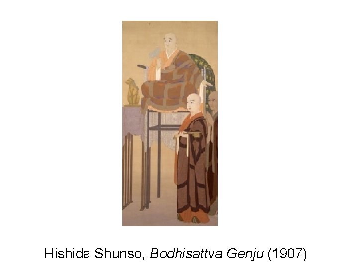 Hishida Shunso, Bodhisattva Genju (1907) Hishida Shunso, Bodhisattva Genju (1907)