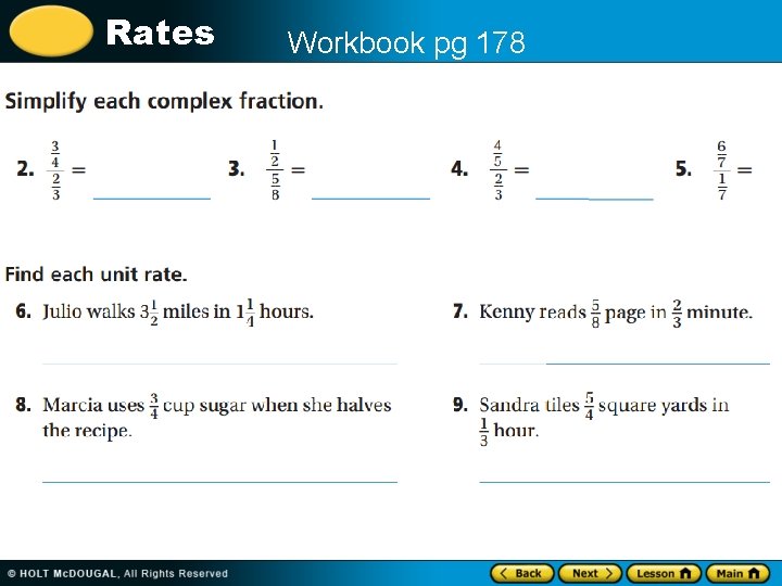 Rates Workbook pg 178 