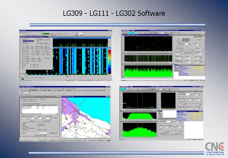 LG 309 - LG 111 - LG 302 Software 