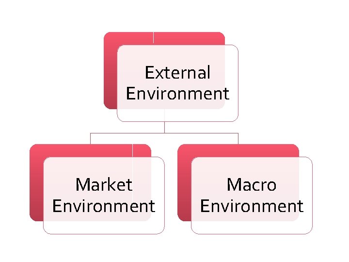 External Environment Market Environment Macro Environment 