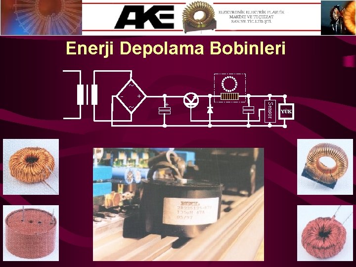 Enerji Depolama Bobinleri ~ - + + Sensor ~ YÜK 