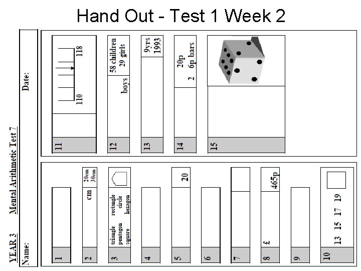 Hand Out - Test 1 Week 2 