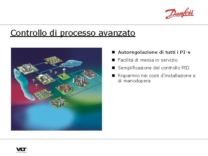 Controllo di processo avanzato n Autoregolazione di tutti i PI-s n Facilità di messa