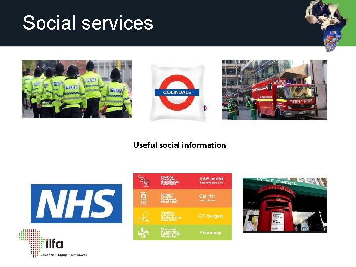 Social services Useful social information 