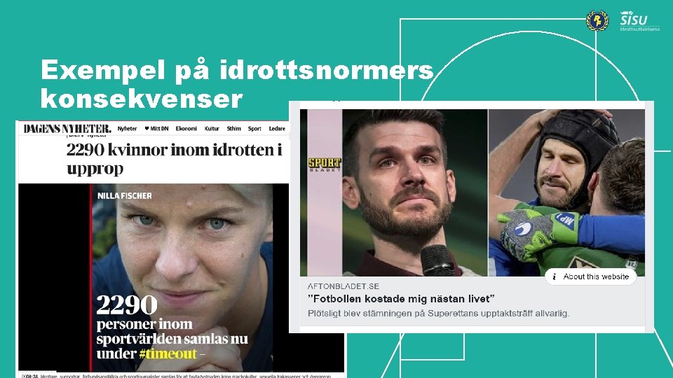 Exempel på idrottsnormers konsekvenser 