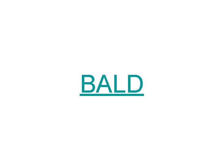 BALD 