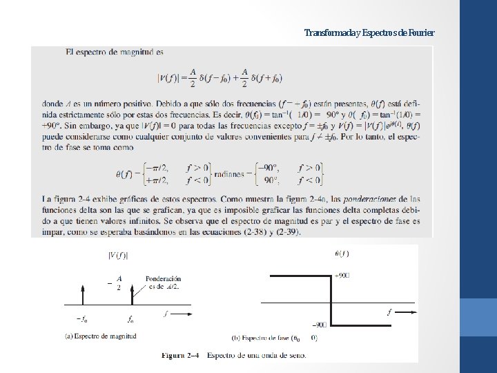 Transformada y Espectros de Fourier 