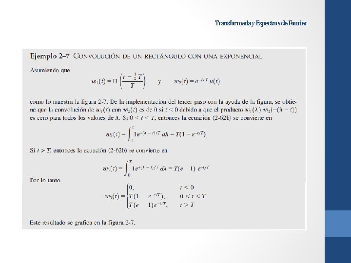 Transformada y Espectros de Fourier 