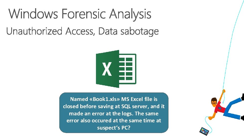 Named «Book 1. xls» MS Excel file is closed before saving at SQL server, Named «Book 1. xls» MS Excel file is closed before saving at SQL server,