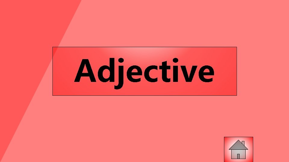 Adjective 