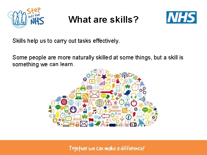 What are skills? Skills help us to carry out tasks effectively. Some people are