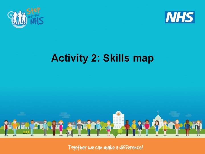 Activity 2: Skills map 