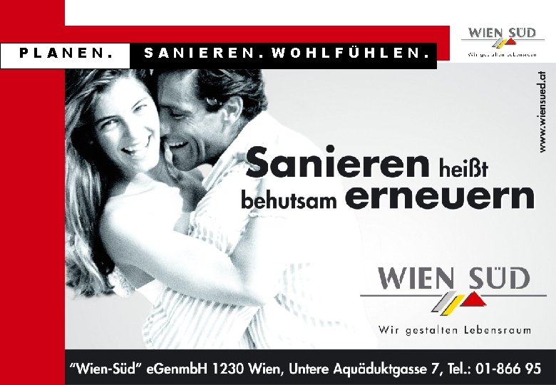 PLANEN. SANIEREN. WOHLFÜHLEN. 