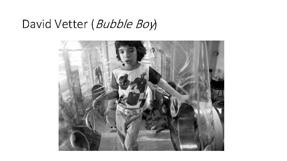 David Vetter (Bubble Boy) 