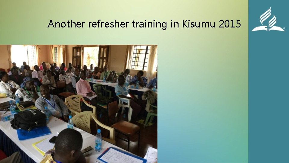 Another refresher training in Kisumu 2015 