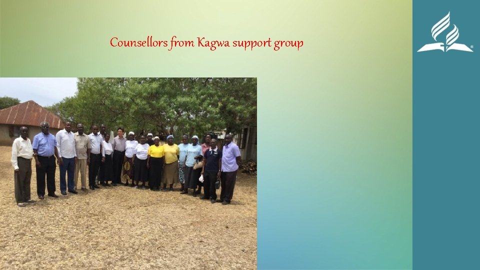 Counsellors from Kagwa support group 