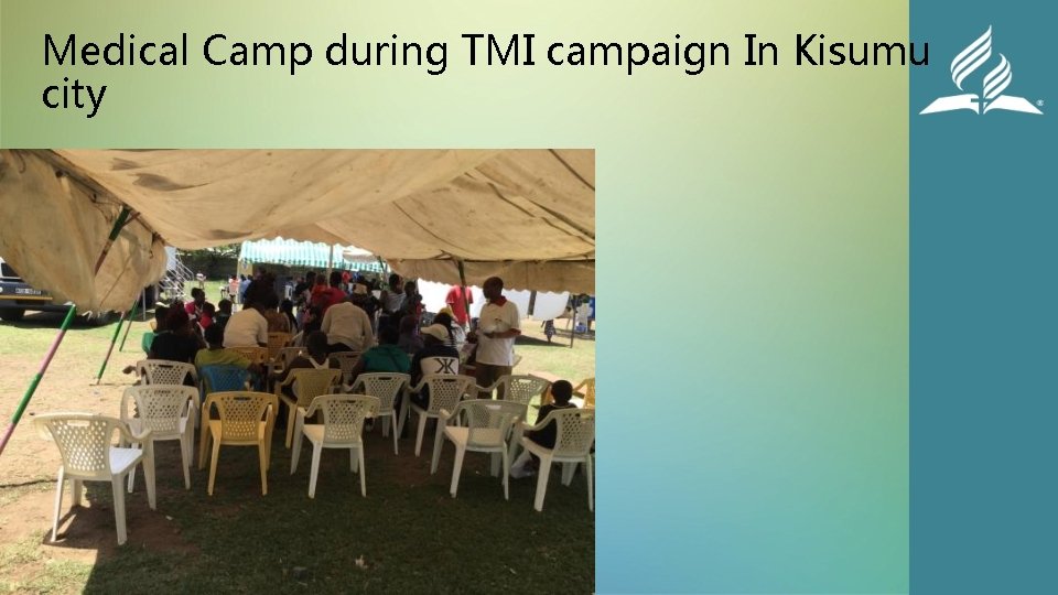 Medical Camp during TMI campaign In Kisumu city 