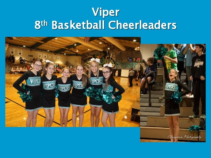 Viper 8 th Basketball Cheerleaders 