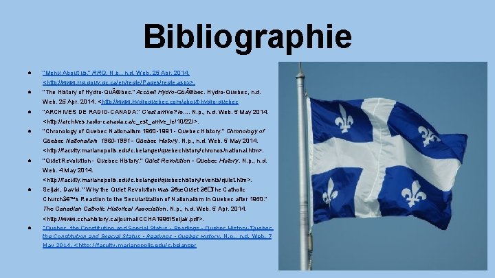Bibliographie ● "Menu About us. " RRQ. N. p. , n. d. Web. 25 Bibliographie ● "Menu About us. " RRQ. N. p. , n. d. Web. 25