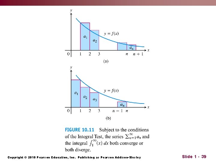 Copyright © 2010 Pearson Education, Inc. Publishing as Pearson Addison-Wesley Slide 1 - 39