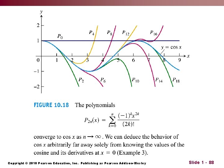 Copyright © 2010 Pearson Education, Inc. Publishing as Pearson Addison-Wesley Slide 1 - 88