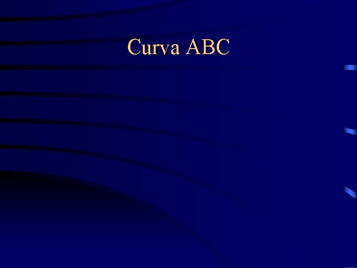 Curva ABC 