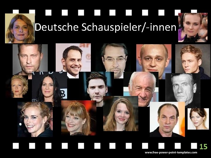 Deutsche Schauspieler/-innen 15 
