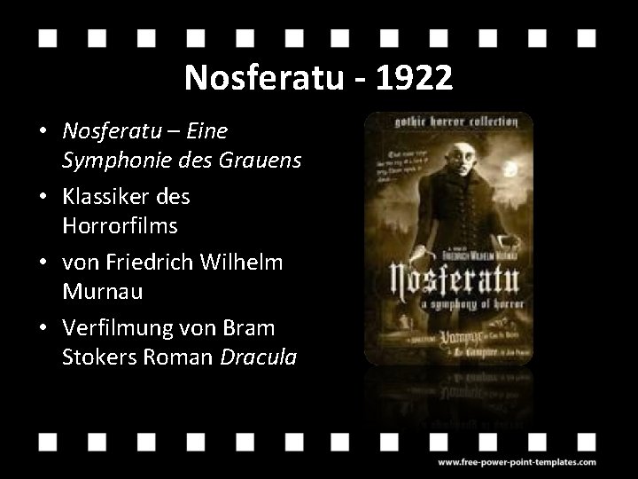 Nosferatu - 1922 • Nosferatu – Eine Symphonie des Grauens • Klassiker des Horrorfilms