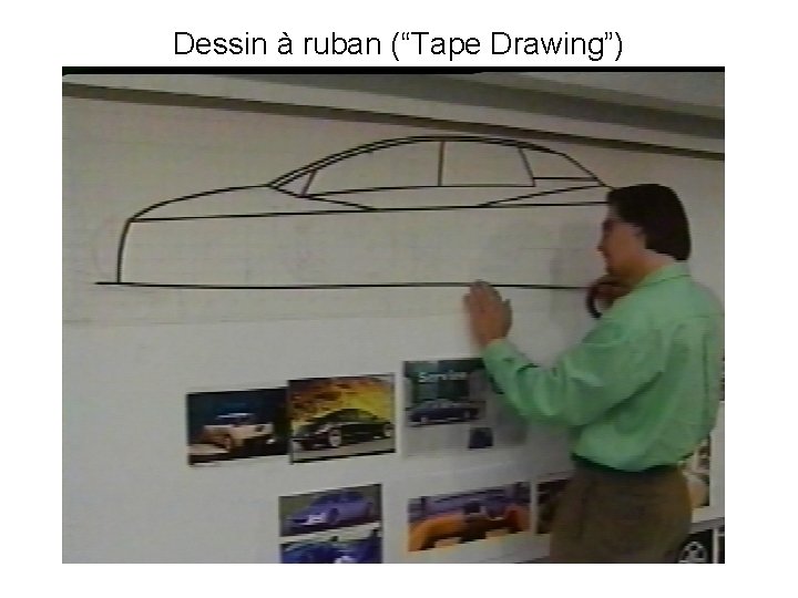 Dessin à ruban (“Tape Drawing”) 