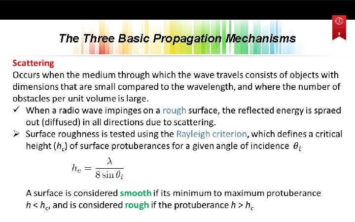 The Three Basic Propagation Mechanisms • 8 